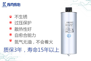 充氣式電力電容器